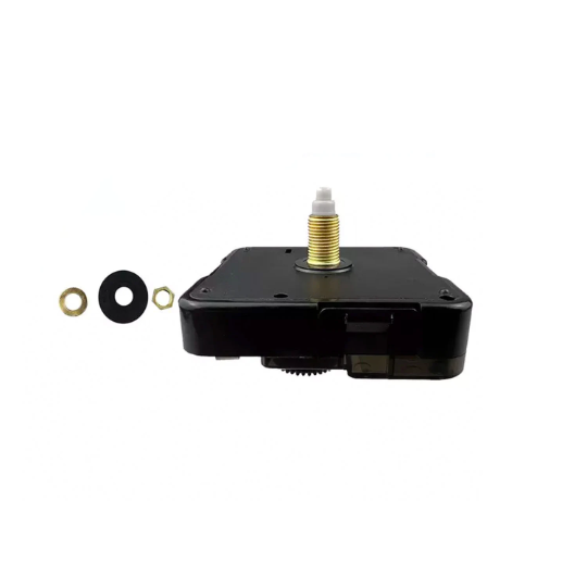 Wall Clock Mechanism - Quiet Quartz, and Easy to Instal DIY Movement, Continuous Movement Active