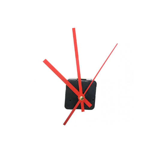 Wall Clock Mechanism - Quiet Quartz, and Easy to Instal DIY Movement, Continuous Movement Active