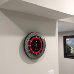 Unique Handcrafted Brake Rotor Wall Clock