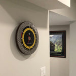 Unique Handcrafted Brake Rotor Wall Clock