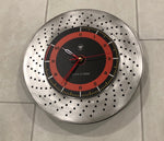 Unique Handcrafted Brake Rotor Wall Clock