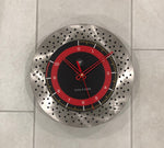 Unique Handcrafted Brake Rotor Wall Clock