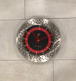 Unique Handcrafted Brake Rotor Wall Clock